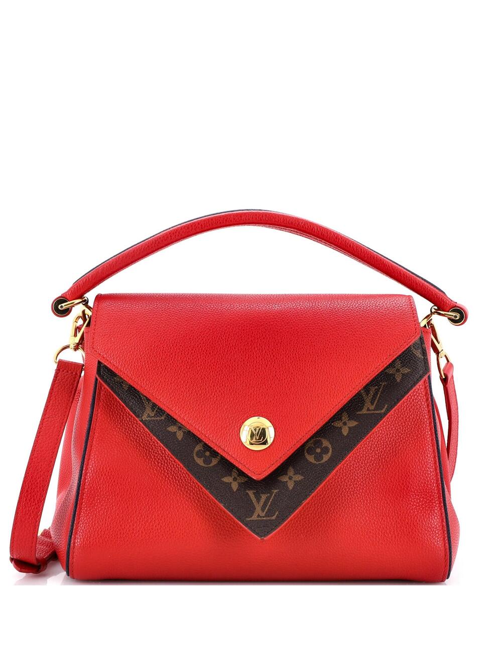 Louis Vuitton Double V Handbag Calfskin #267806L20B